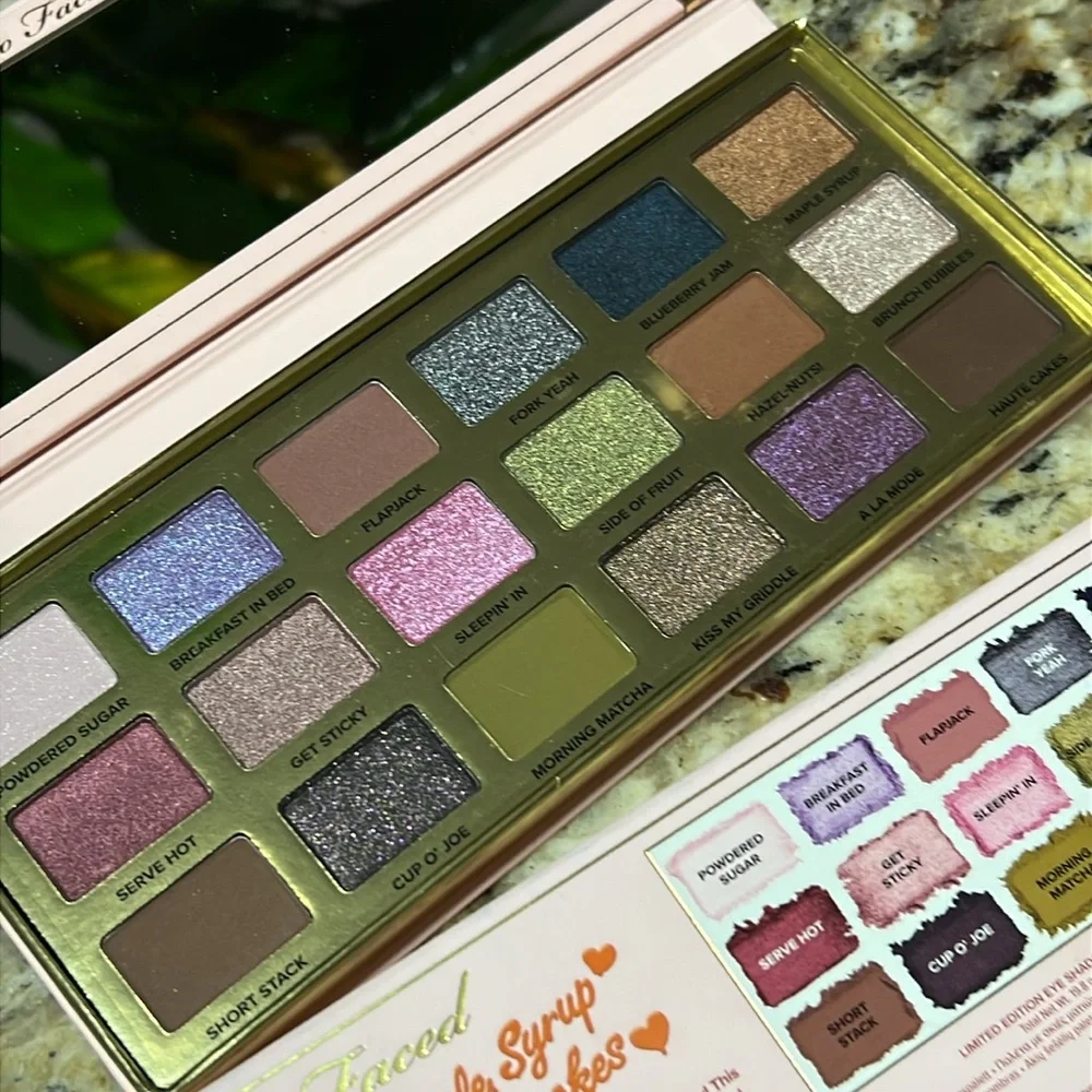 ⚡️💞Too Faced Maple Syrup Pancakes Eyeshadow Palette